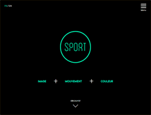 Tablet Screenshot of chezsport.com